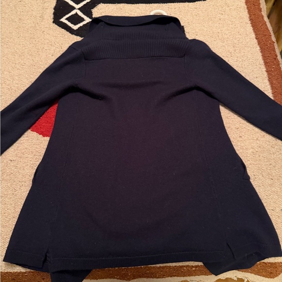 Ellen Tracy Black Belted Cardigan - Picture 5 of 7